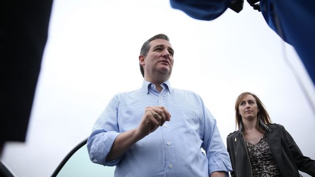 Sen. Ted Cruz isn't ruling out a re-entry into the presidential race.