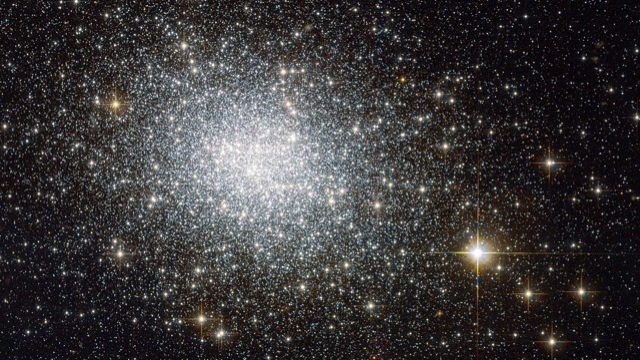NGC 121, a globular cluster in the constellation of Tucana (The Toucan).