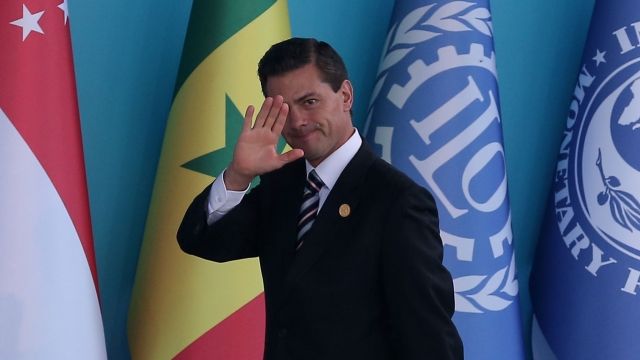 Mexican President Enrique Peña Nieto.