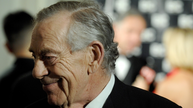 CBS "60 Minutes" correspondent Morley Safer attends the 18th Annual Broadcasting & Cable Hall of Fame Awards.