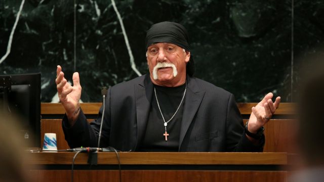 Hulk Hogan testifies in his case against Gawker Media.