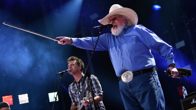 Country music star Charlie Daniels performs on stage in 2014.