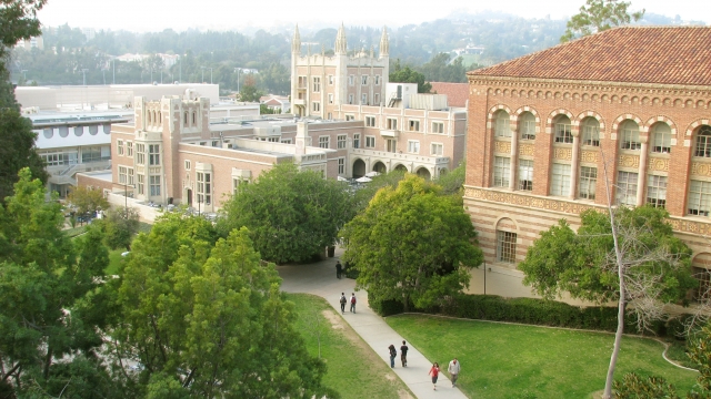 An overview of UCLA's campus