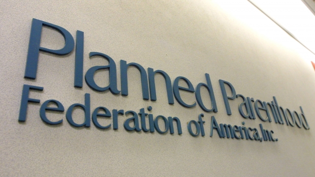 A Planned Parenthood Federation of America, Inc sign
