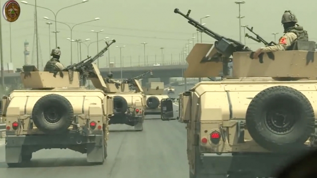 Iraqi forces in Fallujah, Iraq