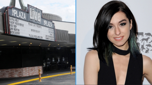 Christina Grimmie and the concert venue where she was fatally shot