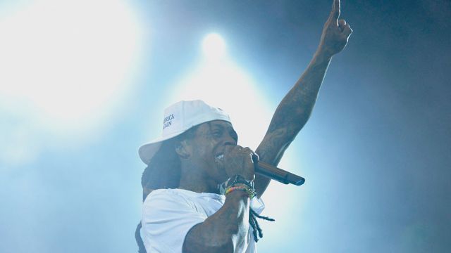 Rapper Lil Wayne performs at the 2016 Coachella Valley Music & Arts Festival.