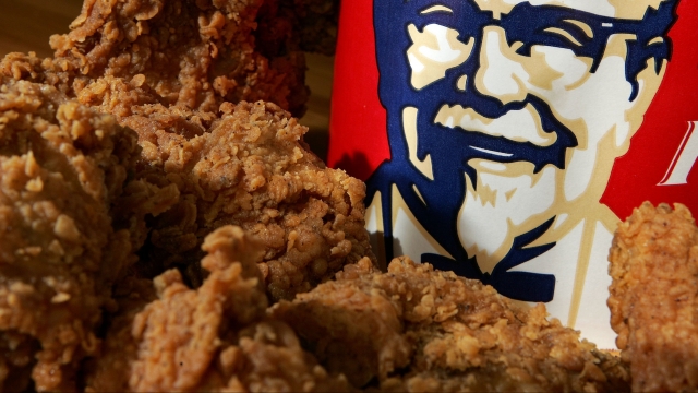 KFC chicken.