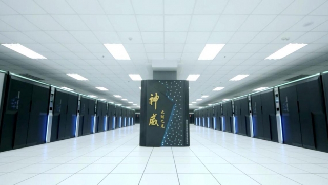 The Sunway TaihuLight is the world's fastest supercomputer.