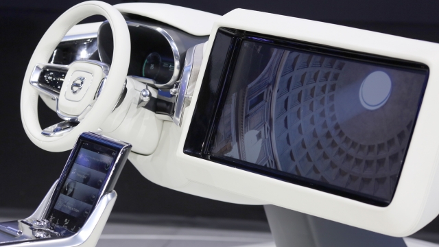 Volvo Concept 26 autonomous vehicle technology.