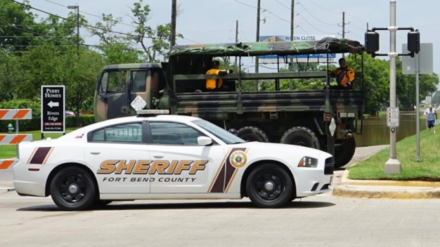 A Fort Bend County sheriff's vehicle.
