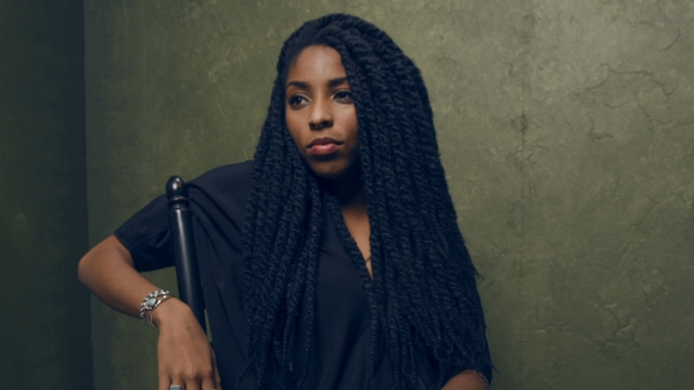 Jessica Williams posing for pictures in 2015.