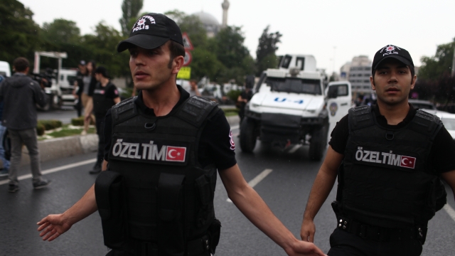 Police in Istanbul after airport bombing