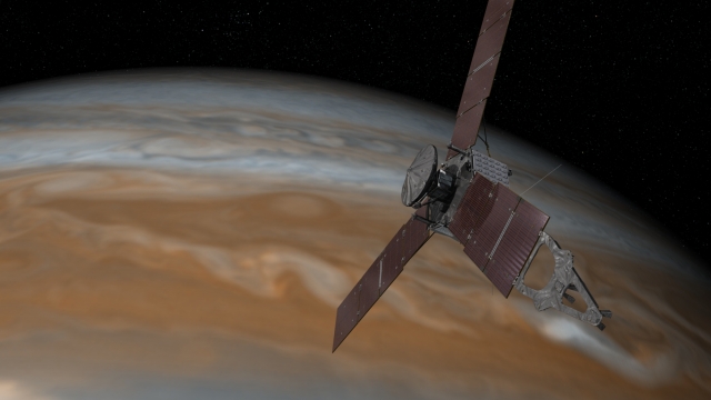 After five years, NASA's Juno probe has reached Jupiter's orbit.