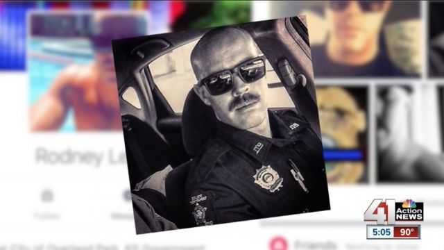 Facebook photos of Rodney Wilson, a former officer for the Overland Park Police Department.