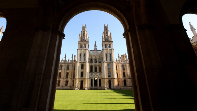A general view of All Souls College in Oxford city centre as Oxford University commences its academic year in 2009.