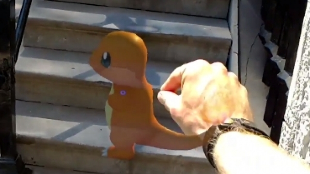 Capitola VR shows off a demo of "Pokémon Go" in augmented reality.