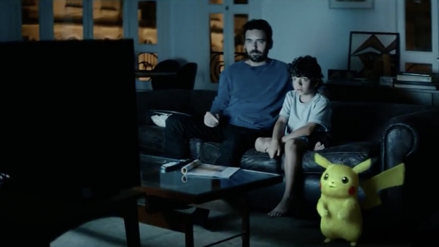 An image taken from a commercial for "Pokémon Go."
