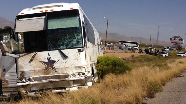 The Dallas Cowboys bus.