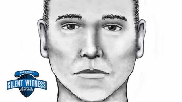 Police sketch of the man police suspect is behind nine shooting attacks in Phoenix.