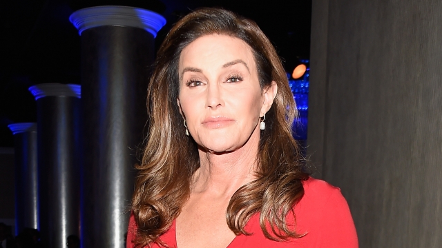 TV personality Caitlyn Jenner attends the 27th Annual GLAAD Media Awards.