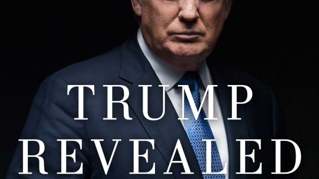 Photo of the cover of the book, "Trump Revealed: An American Journey of Ambition, Ego, Money, and Power."