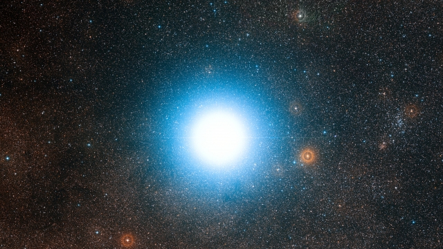 Alpha Centauri, one of our closest stellar neighbors.