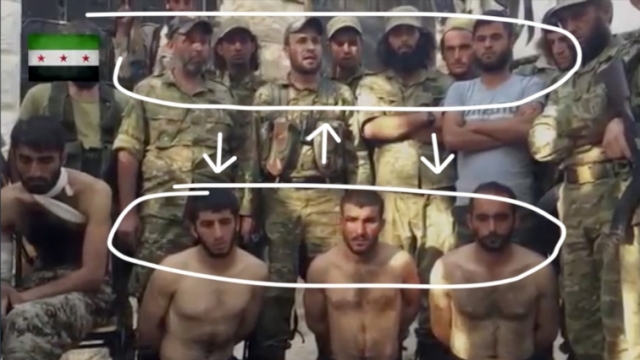 Members of two different U.S.-backed Syrian rebel groups