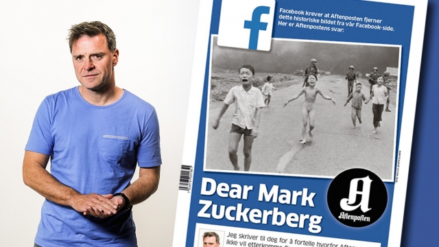 The editor-in-chief of Aftenposten and the front-page story about Facebook censorship