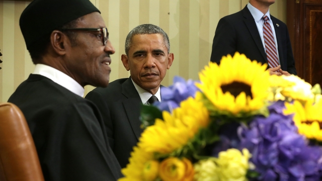 President Muhammadu Buhari and President Barack Obama