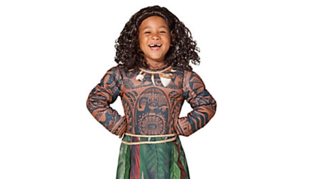 Disney's Halloween costume for the character Maui in the movie "Moana."