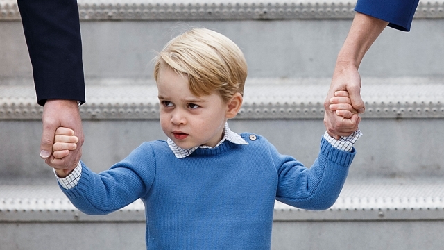 Prince George arrives in Canada.