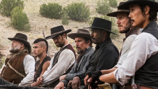 The band of outlaws in 'The Magnificent 7'