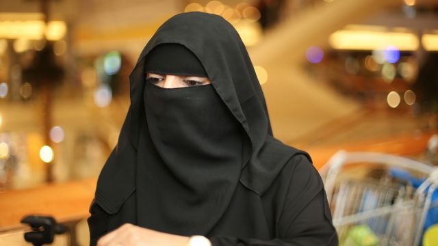 A Saudi Arabian woman