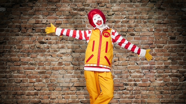 A press image of Ronald McDonald