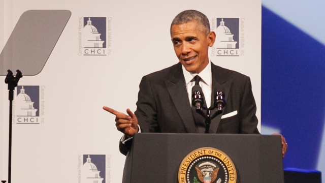 U.S. President Barack Obama speaks at CHCI's 38th Awards Gala.