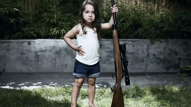 A still shot from a PSA from the Brady Campaign to Prevent Gun Violence.