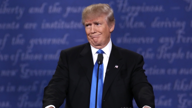 Donald Trump at first presidential debate