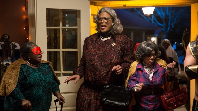 Tyler Perry stars in "Boo: A Madea Halloween," which made about $27 million at the box office in its debut