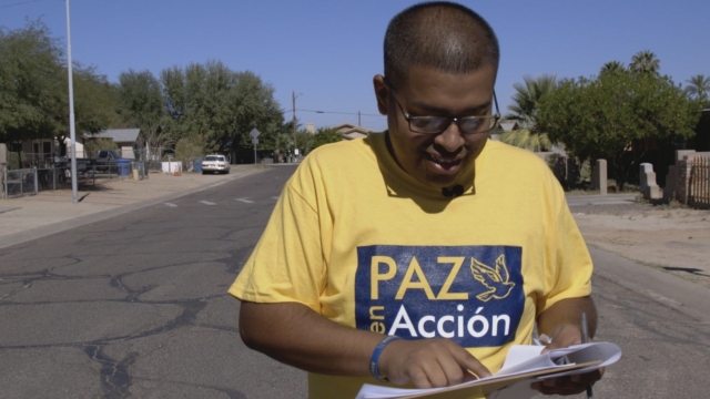 Jose Barbosa gets out the vote in Arizona.