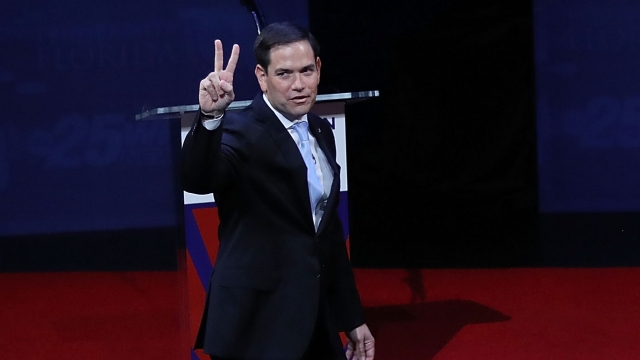 Marco Rubio at a debate