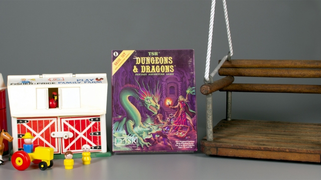 A Fisher-Price toy farm, Dungeons & Dragons and a swing