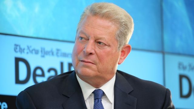 Al Gore at a conference