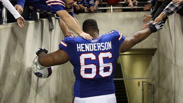 Seantrel Henderson of the Buffalo Bills