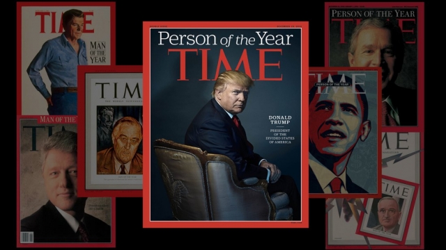 Donald Trump on the cover of Time magazine