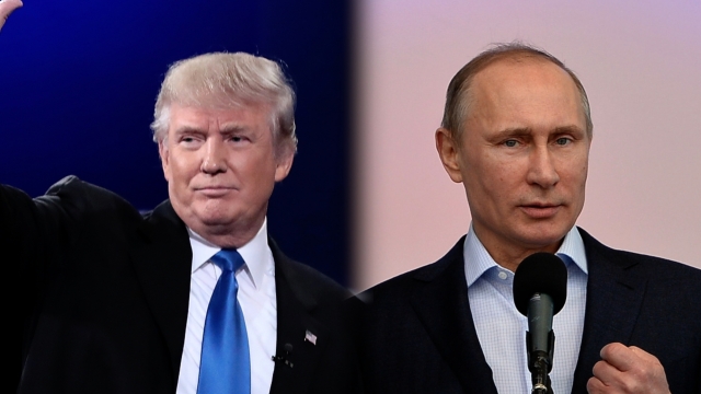 President-elect Trump and Russian President Putin.