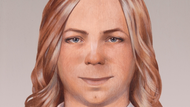 A drawing of Chelsea Manning