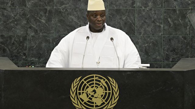 Former Gambian President Yahya Jammeh