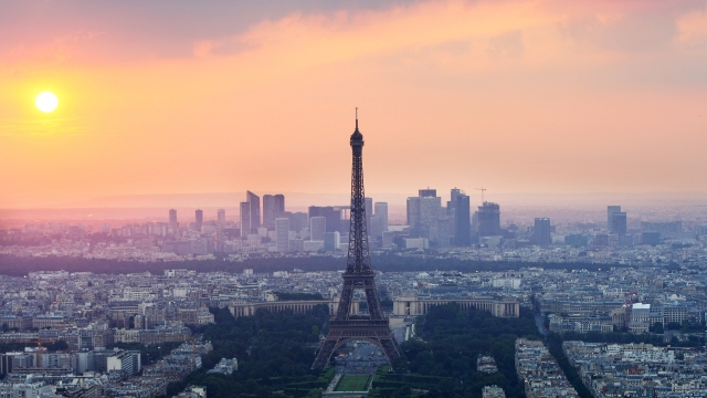 The Paris skyline