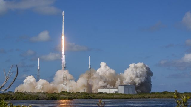 A SpaceX launch